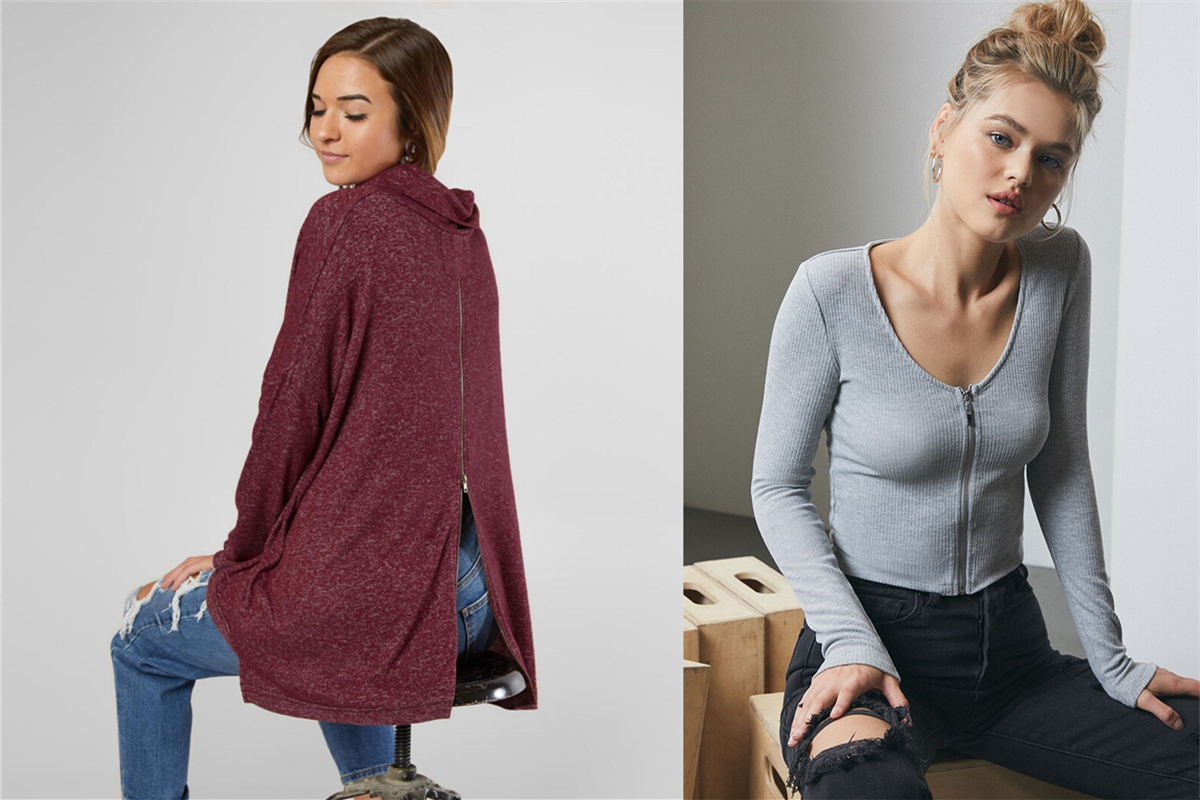 The Secrets To Brushed Back Knit Mock Neck Top With Snaps