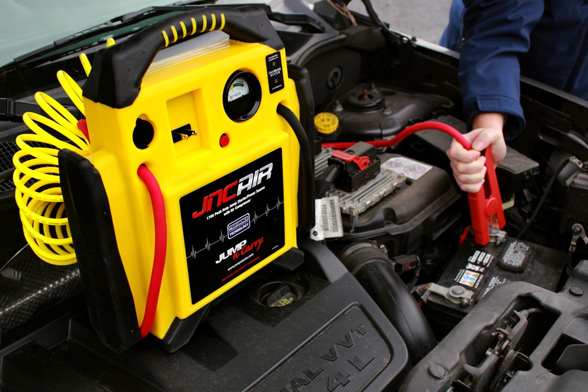 Why You Should Own A Jump Starter And An Air Compressor